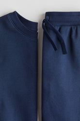 2-piece Sweatsuit Navy Blue